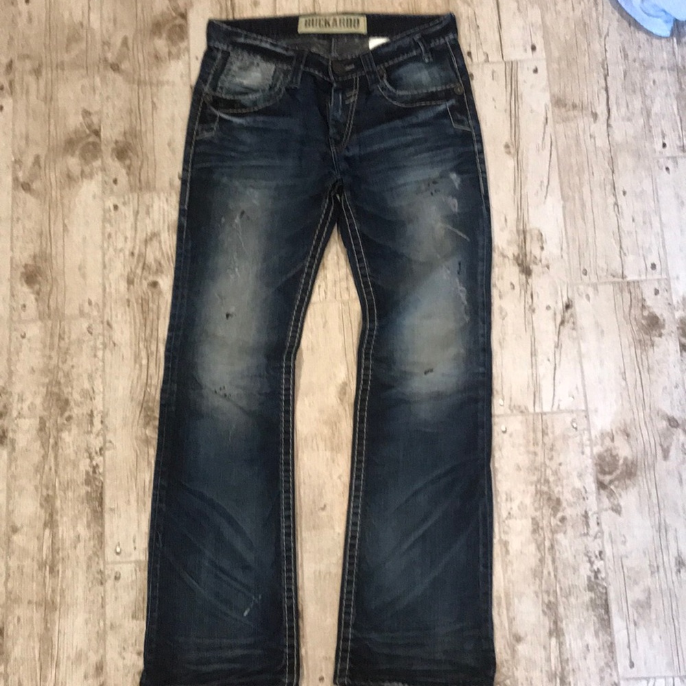 Men’s Buckle BUCKAROO distressed jeans
